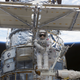 In this image released by the National Aeronautics and Space Administration (NASA), astronaut Richard M. Linnehan works to replace the starboard solar array on the Hubble Space Telescope (HST) during an extravehicular activity (EVA) to try and upgrade some components of the telescope March 4, 2002 in space.